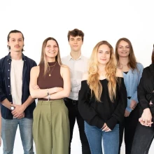 Justine Aubert, Cassandra Bouton, Grégoire Callies,  Maud Chesneau, Anna Danton, Loic Girault, Gatien Peyrude, Justine Raux